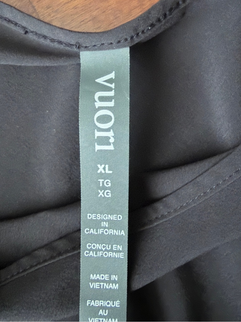 Vuori Black Villa Tank One-Piece Romper XL - Picture 6 of 9